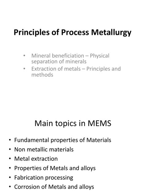 Mineral Processing Ppt-1. Smelter Schedule Flow Sheets, Size, Shape, Size Distribution, Sieving ...