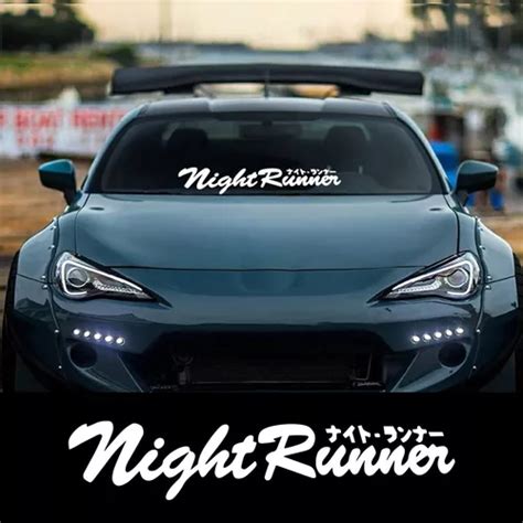 Vinil Sticker Calcoman A Para Auto Camioneta Night Runner Meses Sin