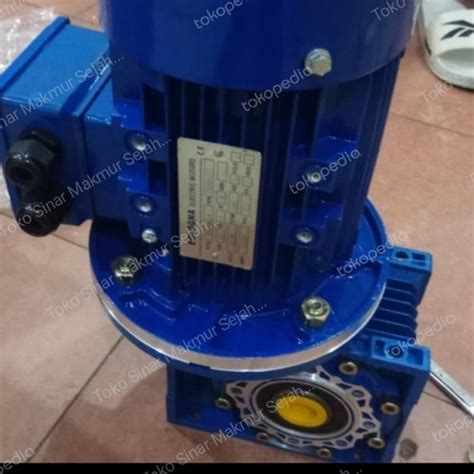 Jual Worm Gear Nmrv Ratio Complate Motor Hp Pole Phase