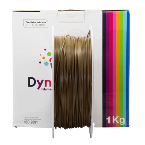 Filamento PLA Boutique Doce De Leite Dynalabs 1 75mm 1kg Loja 3D