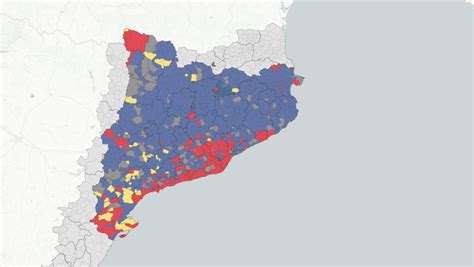 Mapa Qui Ha Guanyat Les Eleccions A Catalunya A Cada Municipi