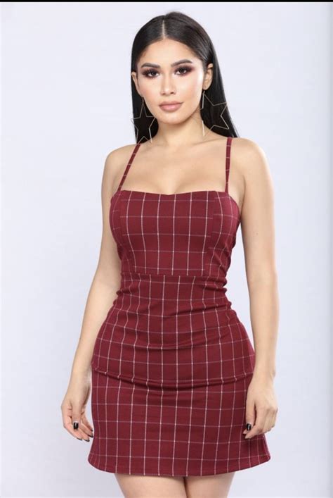 Fashion Nova Plaid Dress En 2020 Vestidos Sexies Ropa Y Vestidos Sexys