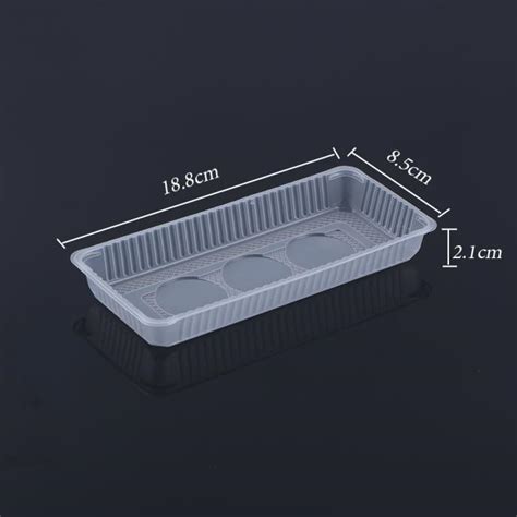 Disposable Plastic Pp Food Frozen Dumplings Tray