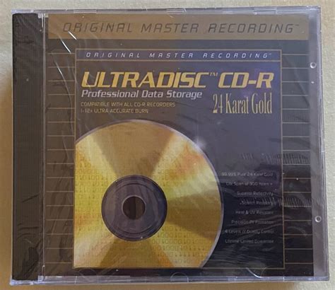 Mfsl Original Master Recording Ultradisc Cd R Karat Gold