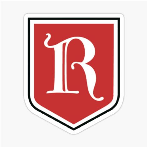 "Rhodes College Simple Logo" Sticker for Sale by anna621 | Redbubble