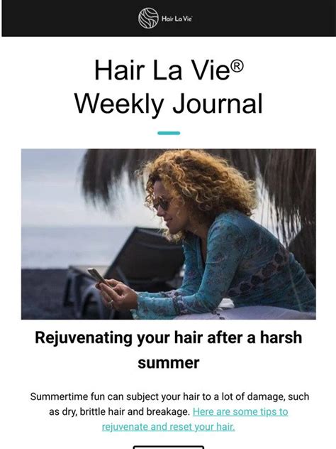 Hair La Vie 🌞 How To Rejuvenate Hair After Too Much Fun In The Sun