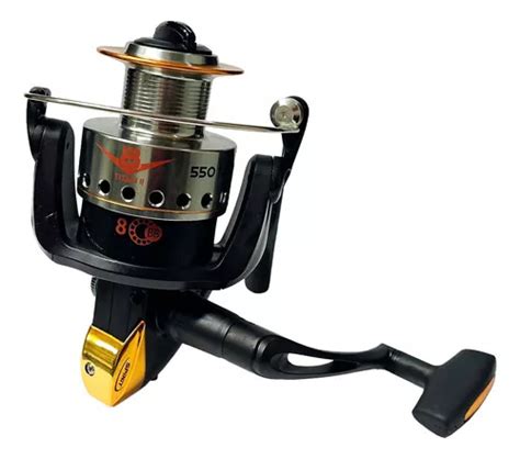 Reel Spinit Titan V Frontal Pejerrey Variada Rul Color Negro