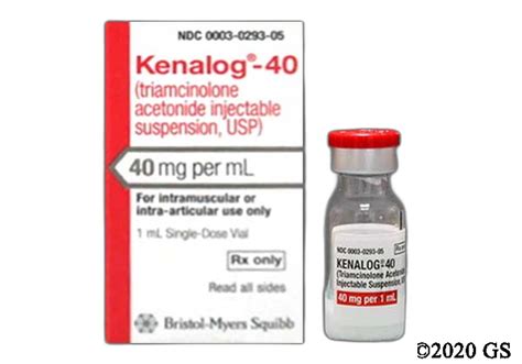 Kenalog Triamcinolone Acetonide Mg Ml Injection Off