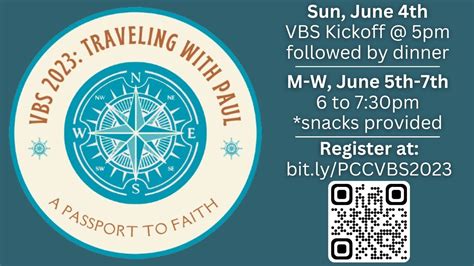 Vbs 2023 Traveling With Paul A Passport To Faith Youtube