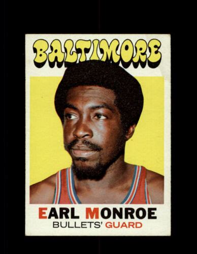 1971 EARL MONROE TOPPS 130 BULLETS 6588 EBay