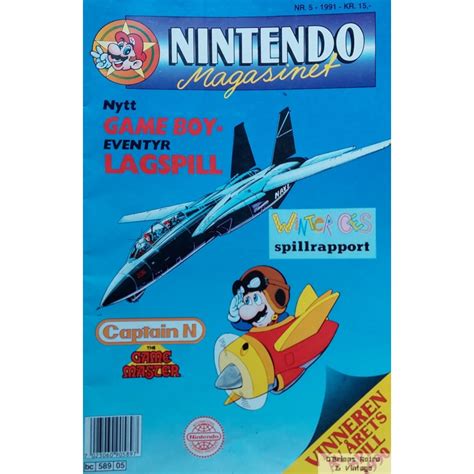 Nintendo Magasinet 1991 Nr 5 Vinter CES Spillrapport O Briens