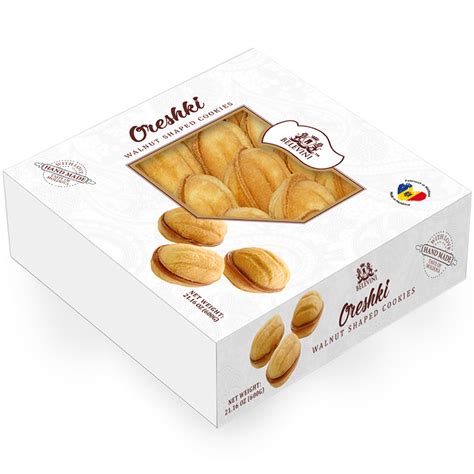 Belevini Oreshki Walnut Shaped Cookies W Dulce De Leche Filling Mamtakim