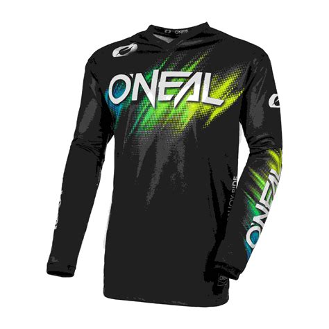 O Neal Element Voltage Fr Jersey Trikot Lang Schwarz Gr N Oneal