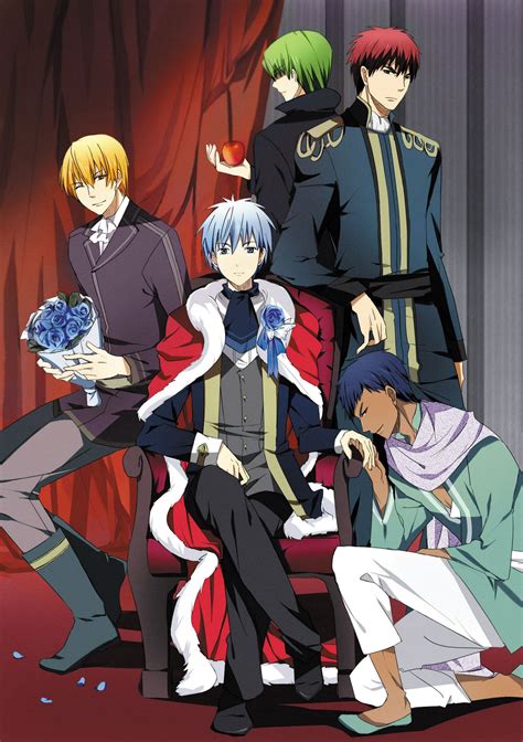 Tetsuya Kuroko Shintarō Midorima Satsuki Momoi Taiga Kagami Ryōta