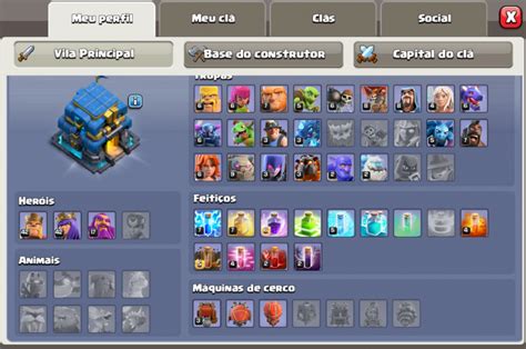 Desapego Games Clash Of Clans Coc Conta Coc Cv Lvl