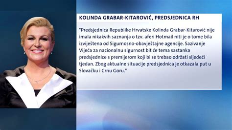 Predsjednica ekskluzivno za Dnevnik Nove TV otkrila kako kreće u