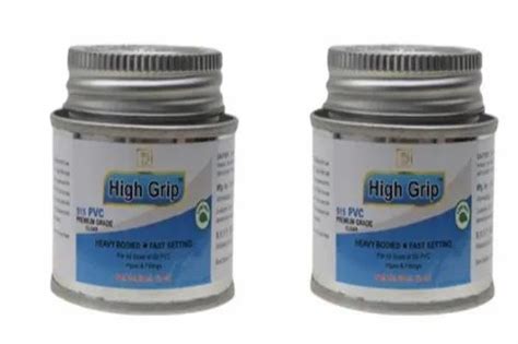 High Grip Ml Pvc Clear Solvent Cement Tin Can At Rs In Ahmedabad