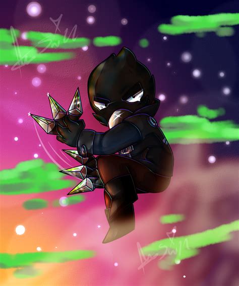 Crow Brawl Stars By Sof The Lil Witch On Deviantart