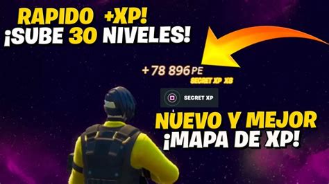 Mapa De Xp Como Subir Rapido De Nivel En Fortnite Capitulo