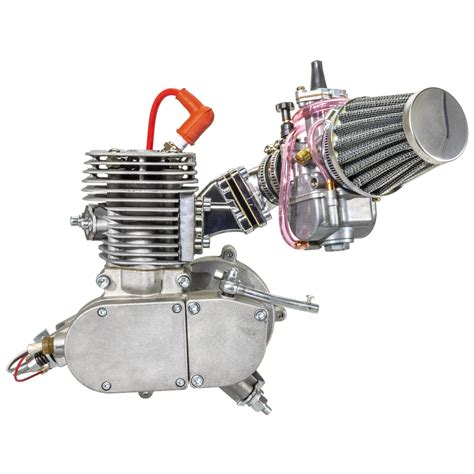 Zeda 100 Performance 2 Stroke Bicycle Engine Kit With Dio Reed Valve And Oko Carb Silver