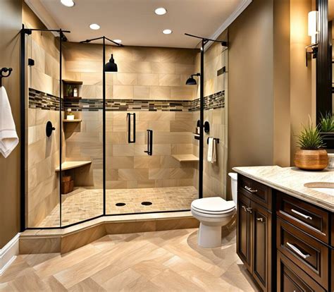 Designing Your Dream Master Bathroom With A Spacious Walk In Shower