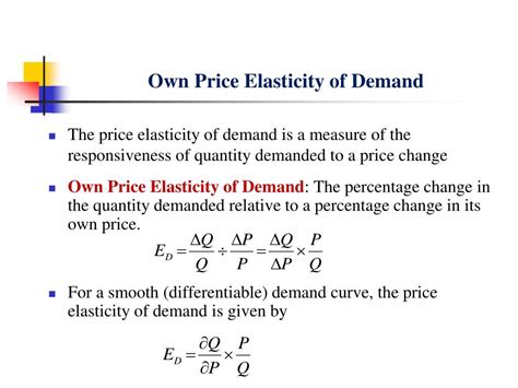 Ppt Lecture 5 Elasticity Of Demand And Supply Powerpoint