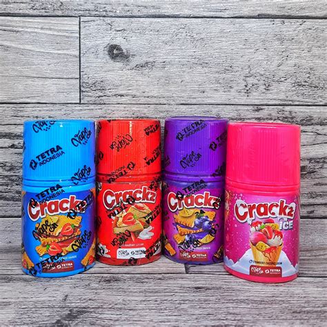 Jual Liquid CRACKZ Strawberry Cheese Ice Cream Crackers 60ML Shopee