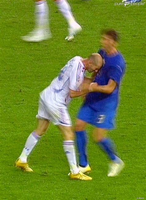 Le coup de tête de Zinedine Zidane à Marco Materazzi en finale de la