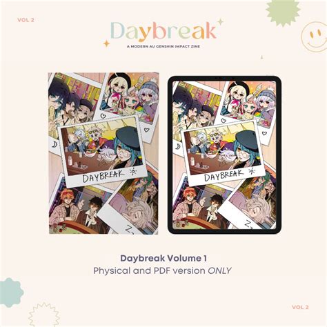 Daybreak Zine Vol Pos Open On Twitter Rt Genshinfanzine