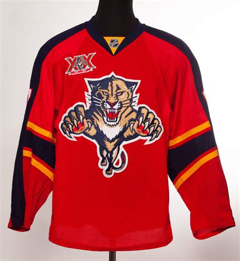 PANTHERS 20th ANNIVERSARY JERSEY, 2013 - Florida Panthers Virtual Vault