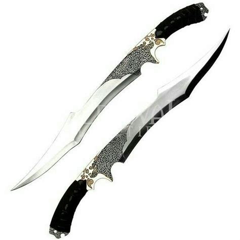 Pin By Eddy On Equipamentos E Armamentos Dual Swords Knife Elf Warrior