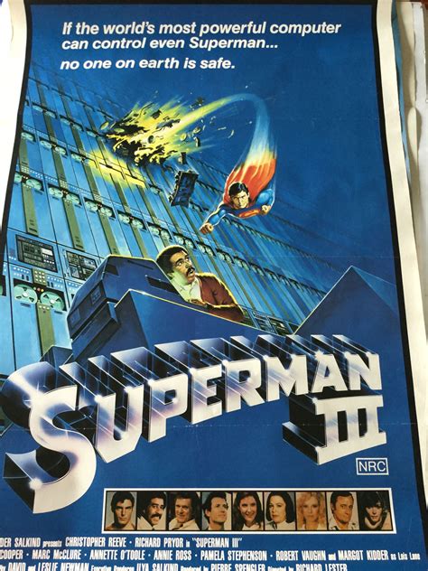 Superman Iii Movie Poster Movie Posters Pamela Stephenson Powerful