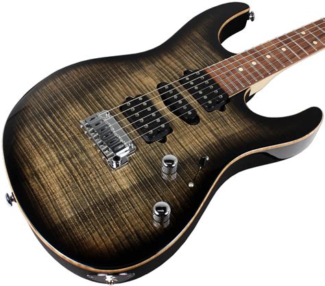 Suhr Modern Pro Guitar Trans Charcoal Burst Pau Ferro Hsh