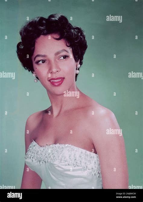 Afroamerikanische Schauspielerin Dorothy Dandridge Fotos Und