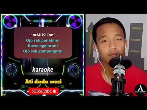 Ati Dudu Wesi Karaoke Duet Cewe Youtube