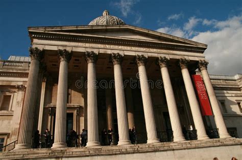 National Museum in London, England Stock Image - Image of main, square ...