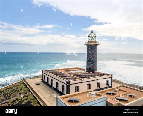 Punta Jandia Lighthouse Located On South Of Fuerteventura Canary