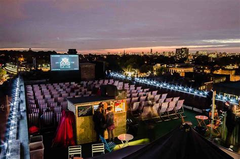 Rooftop Cinema at Bussey Building, Peckham - The City Lane