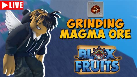 Grinding Magma Ore Untuk Fighting Style Terbaru God Human Live Blox Fruits Roblox Indonesia