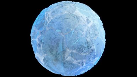 Artstation Stylized Emissive Glowing Ice Snow Rock Ground Terrain Material Pbr Texture Pack