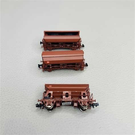 Coffret 3 pièces Wagons à toit ouvrant type Tds 928 DB Ep V