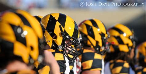 Maryland Football Helmets | Football helmets, College football helmets ...