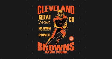 Cleveland Browns - Cleveland Browns Football - Sticker | TeePublic