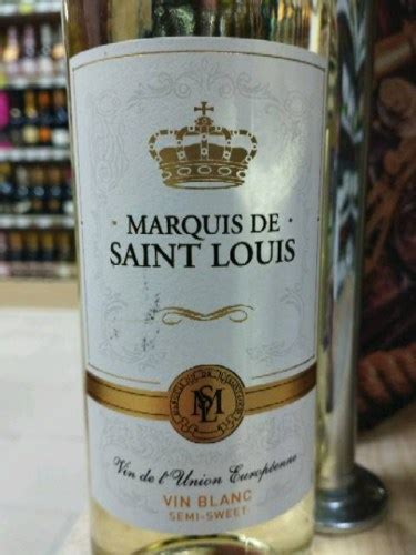 Marquis De Saint Louis Blanc Vivino Us