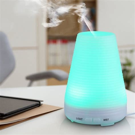 Finether 100ml Aroma Essential Oil Diffuser Ultrasonic Aromatherapy Purifier Humidifier Air Mist