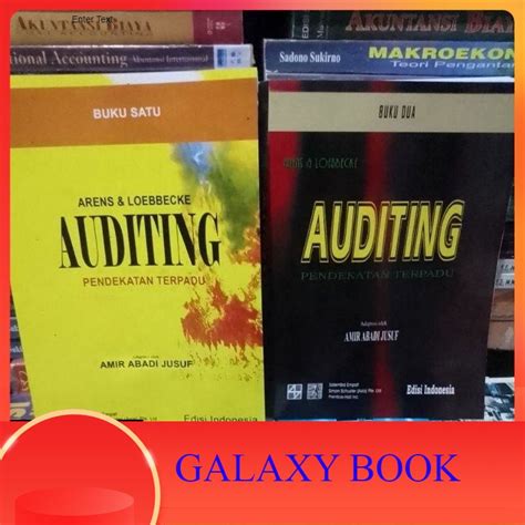 Set Buku Auditing Pendekatan Terpadu Buku Satu Dan Buku Dua Edisi