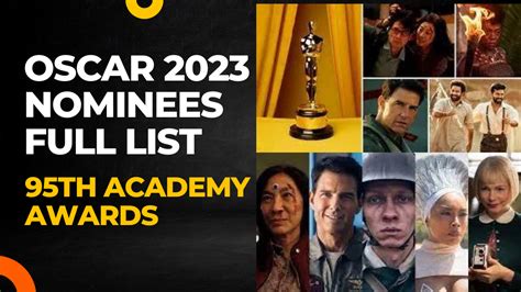 Oscar 2023 nominees list (95th Academy Awards) Everything you need to know