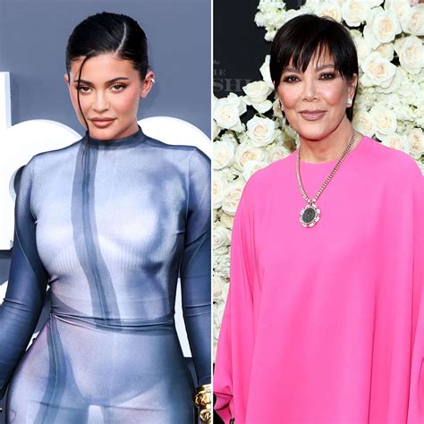 Kris Jenner And Kylie Jenner Twin In Corsets To Promote Collab Us Weekly