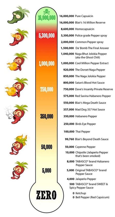 Takis Chips Scoville Scale