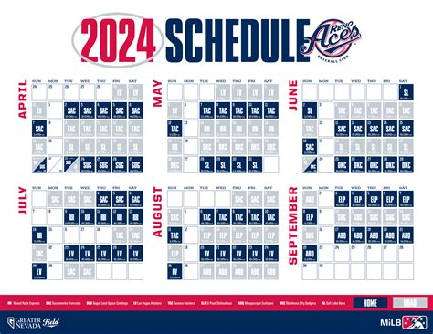 Reno Aces Schedule 2024 Dena Morena